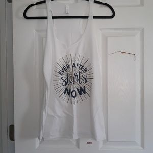 Small Disney Shop White Tank